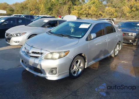 2011 Toyota Corolla S from USA, damaged, VIN 2T1BU4EE7BC605747